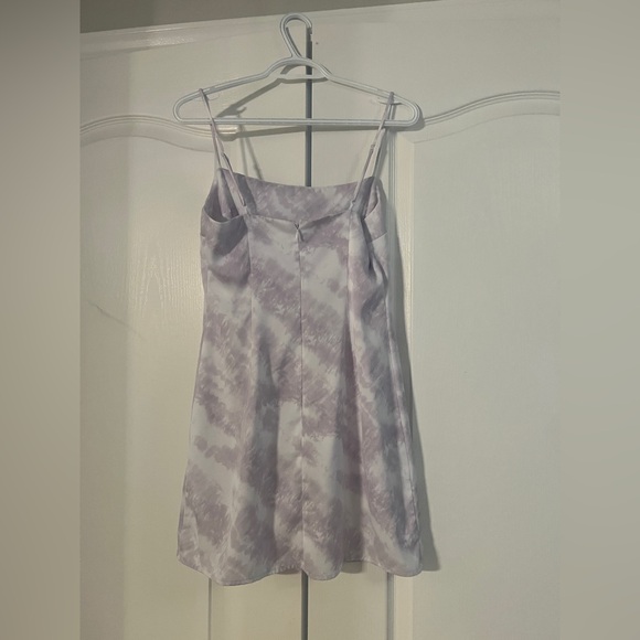 Purple Satin Slip Dress “The Ashley Dress” - Picture 5 of 6